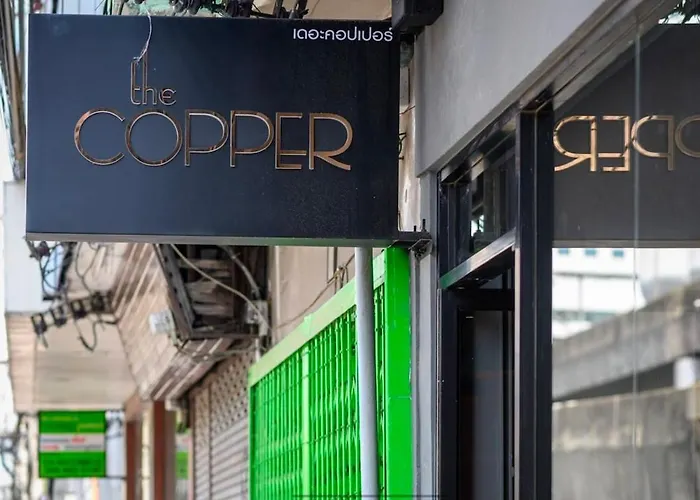 Copper - Private Room, Center, Mrt, Wi-fi, A2 * 曼谷